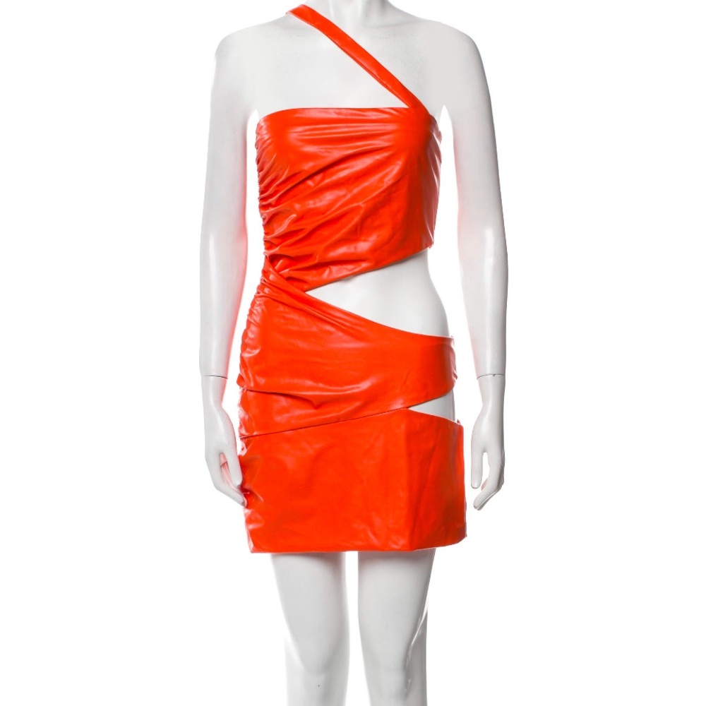 Michael Costello x Revolve 
One-Shoulder Mini Dress